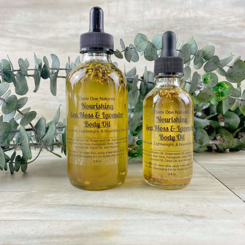Nourishing Sea Moss & Lavender Body Oil